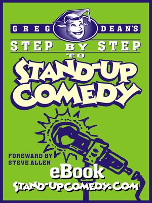 cover image of Greg Dean, Step by Step to Stand-up Comedy